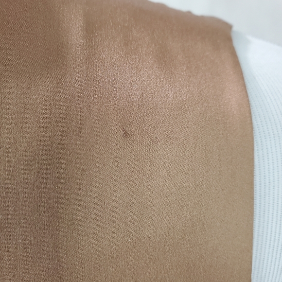 Louis Feraud Gorgeous 100% Silk Wrap Front Tank Blouse with Matching Scarf Set - Picture 7 of 16